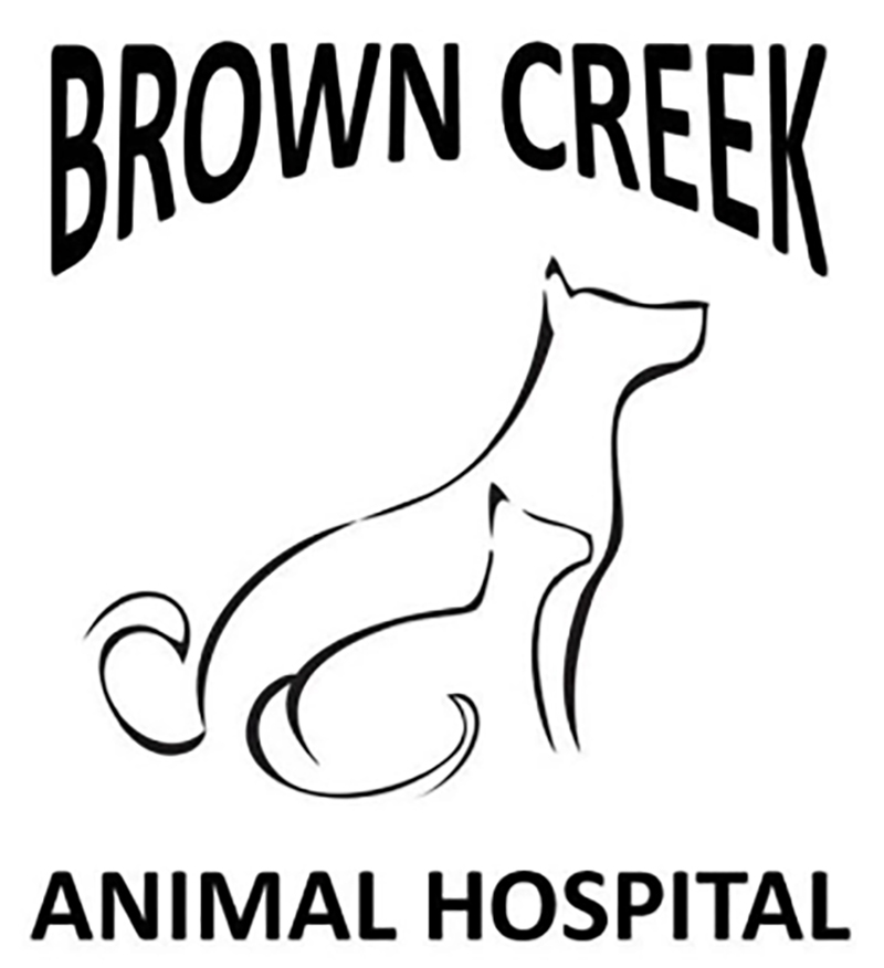 Brown creek animal hospital logo