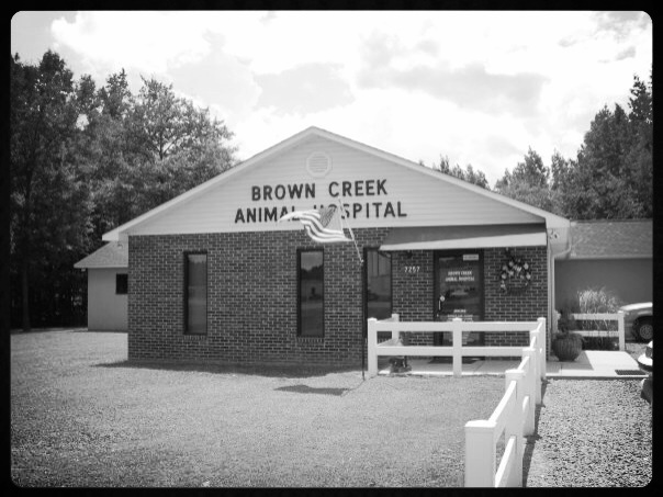 Brown Creek Animal Hospital old building